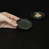 アニス 八角プレート 7cm(ブラック)