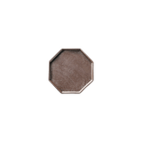 アニス 八角プレート 7cm(ブラウン)