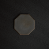 アニス 八角プレート 14cm(ブラック)