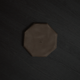 アニス 八角プレート 14cm(ブラウン)