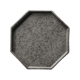 アニス 八角プレート 24cm(ブラック)
