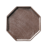 アニス 八角プレート 24cm(ブラウン)