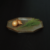 アニス 八角プレート 24cm(ゴールド)