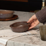 ELMO 両手キャセロール 13cm(マロンブラウン)