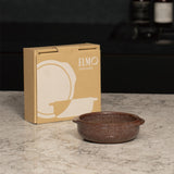 ELMO 両手キャセロール 13cm(マロンブラウン)