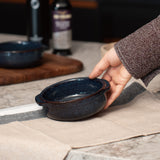 ELMO 両手キャセロール 13cm(ネイビーブルー)