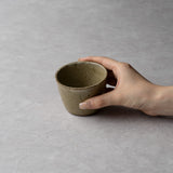 【NEW】木景(kokage)カップ(黄貫入)