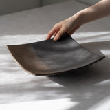 奏(sou) スクエアプレート26cm(ゴールド/ブラック)