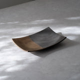 奏(sou) 長角皿21cm(ゴールド/ブラック)