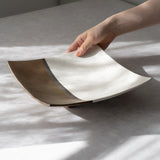 奏(sou) スクエアプレート26cm(ゴールド/ホワイト)