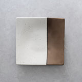 奏(sou) スクエアプレート21cm(ゴールド/ホワイト)