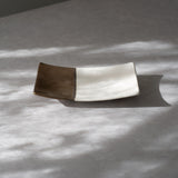 奏(sou) 長角皿21cm(ゴールド/ホワイト)