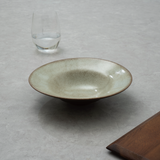 宙(sora) ワイドリムクーププレート21cm(ベージュ)