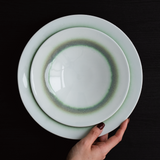 環(tamaki) ラウンドプレート 26cm(グリーン)