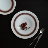 環(tamaki) ラウンドプレート 26cm(レッド)