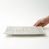 エルバ レクタンギュラープレート L 28cm(ホワイト)