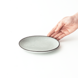 薫雲 オーバルプレート 17cm(ブラウン)