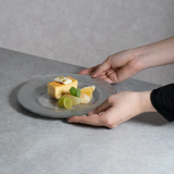 マラケシュ リムプレート22.5cm(シルバー)