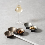 崇雪(shusetsu) 二連豆皿(シルバー)