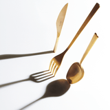 オベリスコ ディナースプーン(マットゴールド)