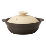 KARL(カール)IH軽量土鍋9号 (ベージュ/ブラウン)
