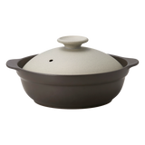 KARL(カール)IH軽量土鍋9号 (グレー/ブラウン)