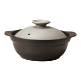 KARL(カール)IH軽量土鍋8号 (グレー/ブラウン)