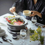 KARL(カール)IH軽量土鍋9号 (ベージュ/ブラウン)