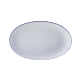 薫雲 オーバルプレート 25cm(ブルー)