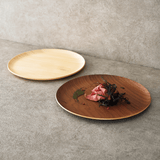 ナチュラルプライウッド ラウンドトレーS(シナノキ)【在庫終了】