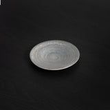 崇雪(shusetsu) ラウンドプレート 15cm(シルバー)