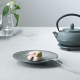 崇雪(shusetsu) ラウンドプレート 15cm(シルバー)