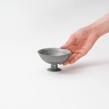 崇雪(shusetsu) 高台鉢(シルバー)