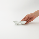 環(tamaki) 二連豆皿(グリーン)