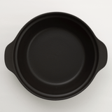 KARL(カール)IH軽量土鍋9号【蒸し皿付】グレー