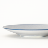 薫雲 ワイドリムプレート 24cm(ブルー)