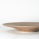 崇雪(shusetsu) ラウンドプレート 20cm(ゴールド)