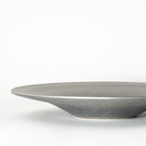 崇雪(shusetsu) ラウンドプレート 20cm(シルバー)