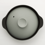 KARL(カール)IH軽量土鍋9号 (グレー/ブラウン)