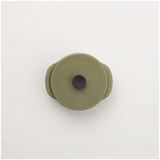 CARACTERE ラウンドキャセロール 14cm(ダークグリーン)