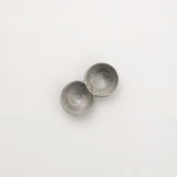 崇雪(shusetsu) 二連豆皿(シルバー)