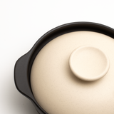 KARL(カール)IH軽量土鍋6.5号 ベージュ