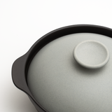 KARL(カール)IH軽量土鍋9号 (グレー/ブラウン)