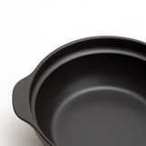 KARL(カール)IH軽量土鍋9号【蒸し皿付】ベージュ