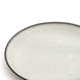 薫雲 オーバルプレート 17cm(ブラウン)