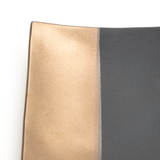 奏(sou) スクエアプレート21cm(ゴールド/ブラック)