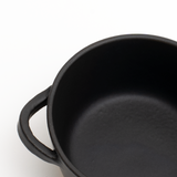 マッテ 両手キャセロール13cm(ブラック)