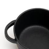 マッテ 両手キャセロール16cm(ブラック)