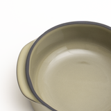 CARACTERE ラウンドキャセロール 14cm(ダークグリーン)