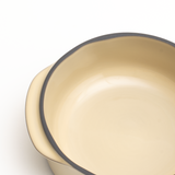 CARACTERE ラウンドキャセロール 14cm(アイボリー)